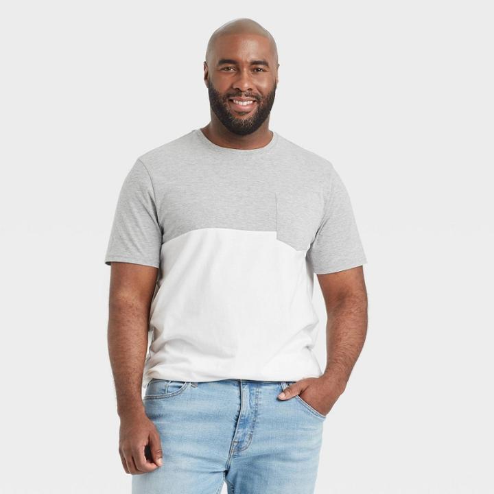Men's Tall Standard Fit Short Sleeve Crew Neck T-shirt - Goodfellow & Co