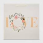 Spritz Square Love Wreath Gift Bag -