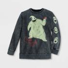 Men's Disney The Nightmare Before Christmas Oogie Boogie Pullover - Gray Xs - Disney