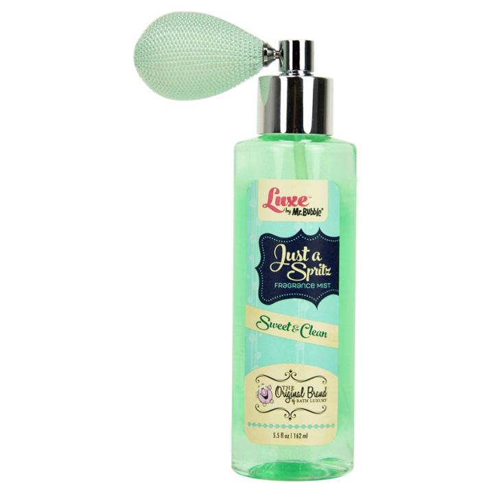 Luxe By Mr. Bubble Sweet & Clean Just A Spritz Women's Fragrance