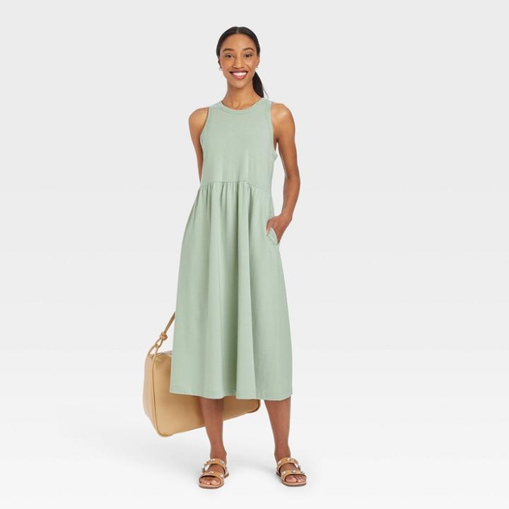 Women's Sleeveless Knit Ballet Dress - A New Day