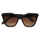 Target Women's Cateye Sunglasses - Brown Tortoise