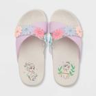 Girls' Disney Frozen Swim Slide Sandals - 7-8 - Disney Store, Blue/pink/pink