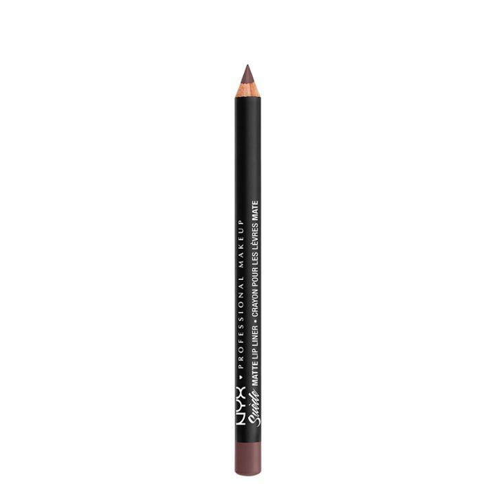 Nyx Professional Makeup Suede Matte Lip Liner Moonwalk- .035oz, Adult Unisex