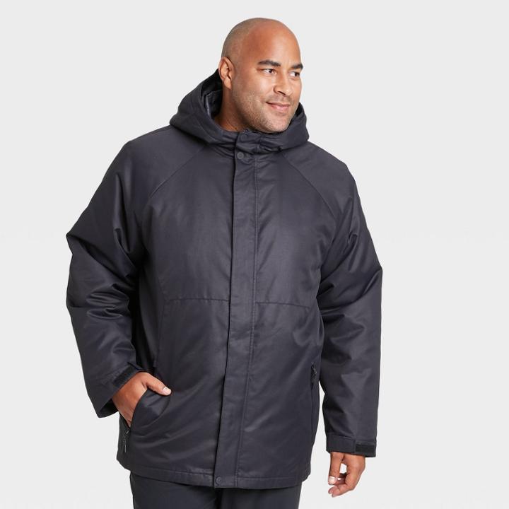 Men's Big & Tall 3-in-1 System Jacket - All In Motion Black