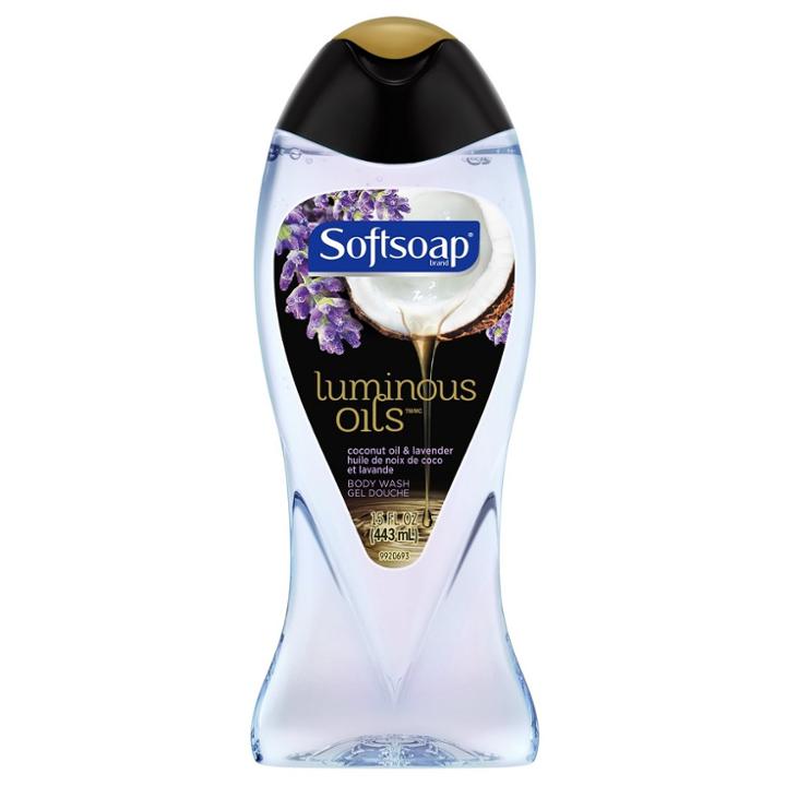 Softsoap Coconut And Lavender Luminous Oil Body Wash