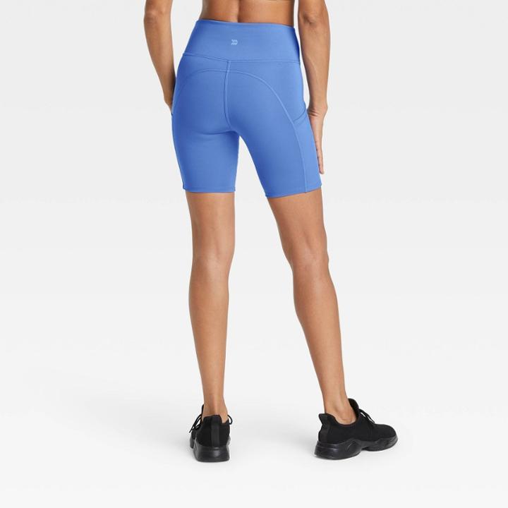 Women's Sculpt Bike Shorts 7 - All In Motion Blue
