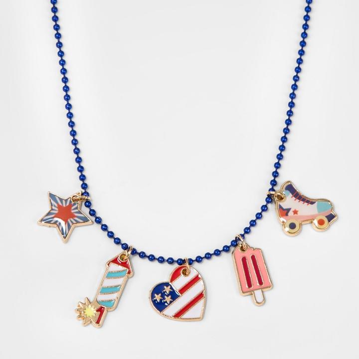 Girls' Americana Charms Necklace - Cat & Jack,