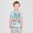 Toddler Boys' Marvel Short Sleeve T-shirt - Blue