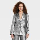 Women's Metallic Blazer - A New Day