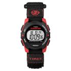 Men's Timex Expedition Digital Watch With Fast Wrap Nylon Strap - Red/black T499569j