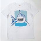 Boys' Adaptive Shark Graphic T-shirt - Cat & Jack White