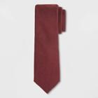 Men's Solid Tie - Goodfellow & Co Berry Blush