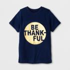 Kids' Be Thankful Thanksgiving Family T-shirt - Cat & Jack Blue Xs, Kids Unisex