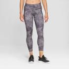Women's Freedom 7/8 Printed Leggings - C9 Champion Grey Wave Print