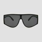 All In Motion Women's Shield Sunglasses With Smoke Lenses - All In