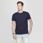 Men's Regular Fit Short Sleeve Lyndale Crew T-shirt - Goodfellow & Co Xavier Navy