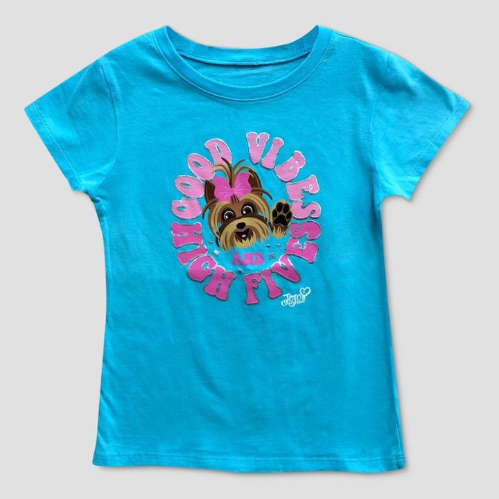 Girls' Jojo Siwa Short Sleeve T-shirt - Blue