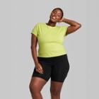 Women's Short Sleeve Slim Fit T-shirt - Wild Fable