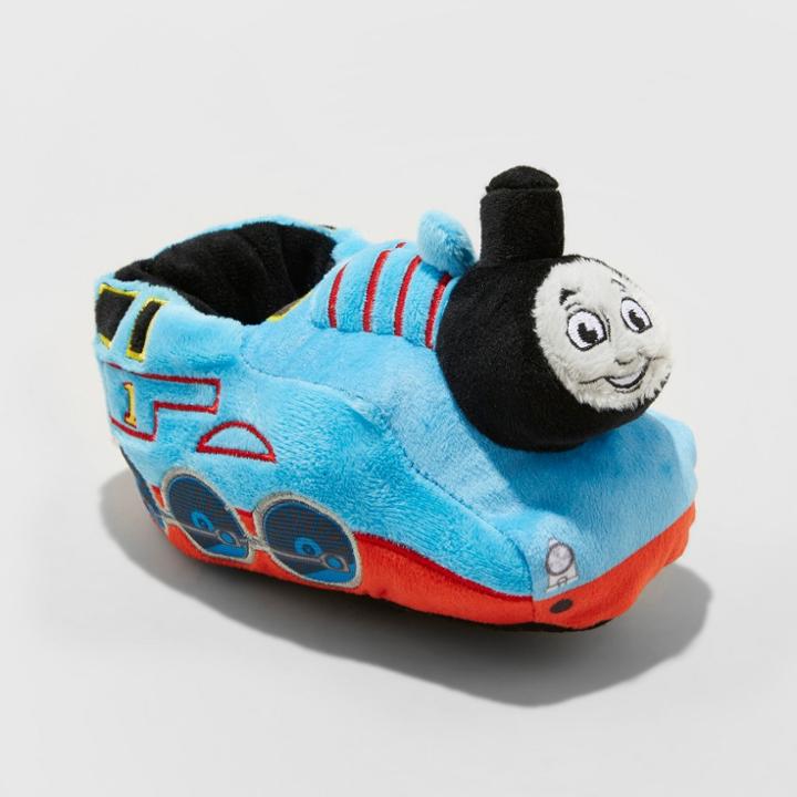 Thomas The Train Bootie Slippers Mattel Th Mas & Friends Blue