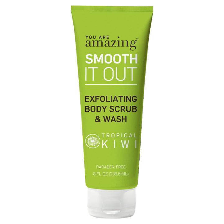 You Are Amazing Tropical Kiwi Exfoliating Body Scrub & Wash