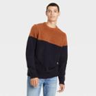 Men's Colorblock Pullover Sweater - Goodfellow & Co Xavier Navy