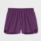 Girls' Run Shorts - All In Motion Grape Purple