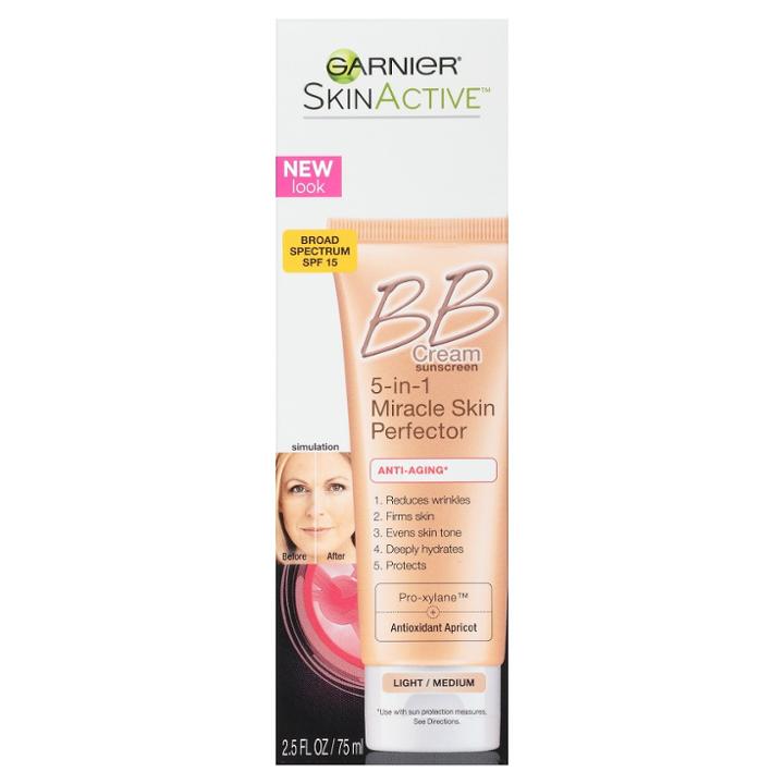 Garnier Skinactive Bb Cream Anti-aging Face Moisturizer - Light/medium