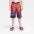 Boys' Marvel Spider-man Swim Shorts - Navy Blue