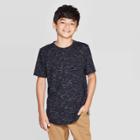 Boys' Short Sleeve Solid T-shirt - Art Class Black