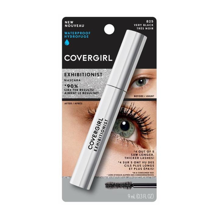 Covergirl Exhibitionist Mascara 825 Waterproof Very Black
