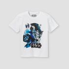 Boys' Star Wars Short Sleeve Graphic T-shirt - White