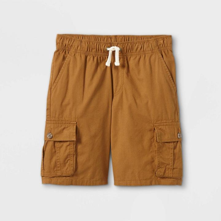 Plusboys' Pull-on Cargo Shorts - Cat & Jack Brown