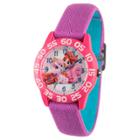 Girls' Disney Palace Pet Dreamy/treasure And Teacup Pink Plastic Time Teacher Watch - Purple