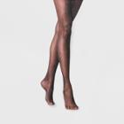 Women's Clean Herringbone - A New Day Black S/m, Size: