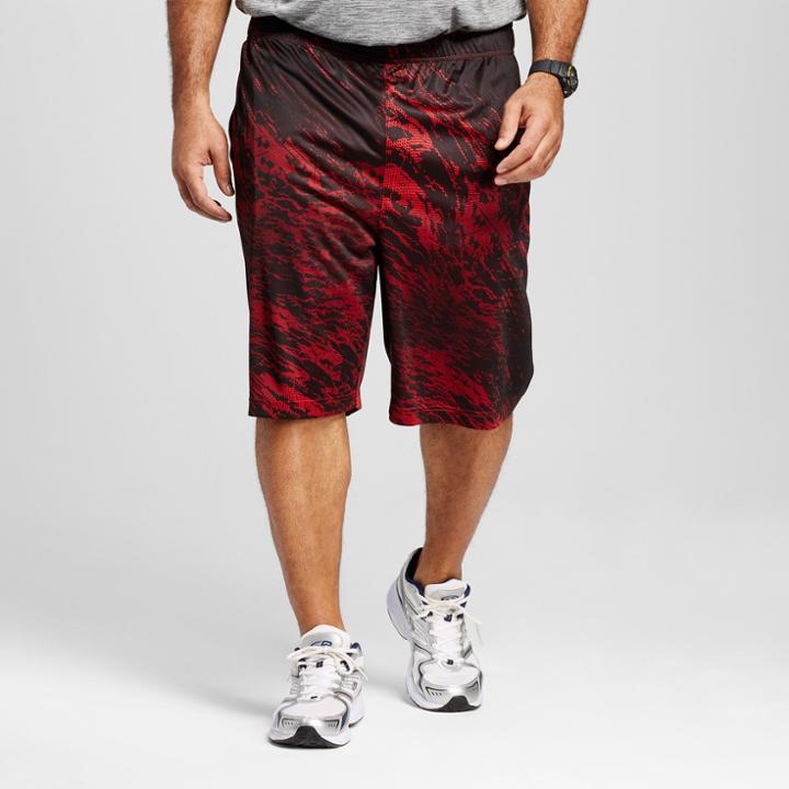 Men's Big & Tall Circuit Training Shorts - C9 Champion - Scarlet Red