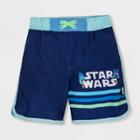 Boys' Star Wars Swim Trunks - Blue 3 - Disney