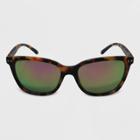 Women's Surf Plastic Sunglasses - Wild Fable Brown, Women's, Size: Small, Brown/blue