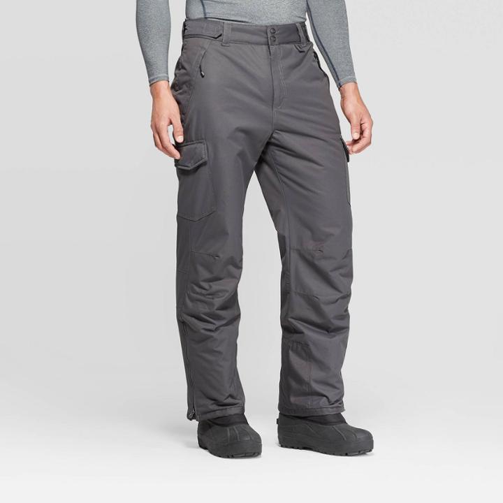 Men's Cargo Snow Pants - Zermatt Charcoal