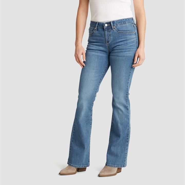 Denizen From Levi's Women's Mid-rise Bootcut Jeans - Blue