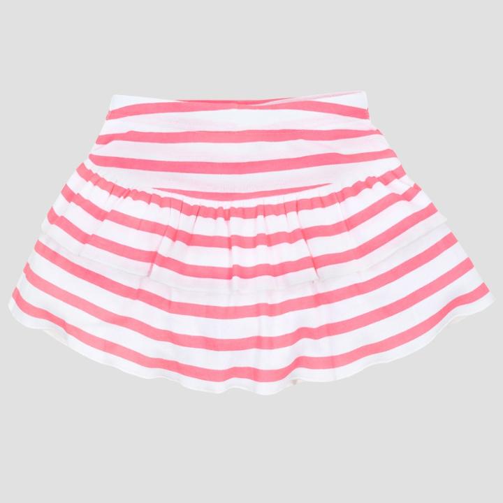 Gerber Baby Girls' Stripe Skort - Pink