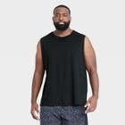 Men's Big & Tall Sleeveless Performance T-shirt - All In Motion Black