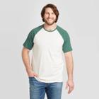 Men's Tall Standard Fit Short Sleeve Novelty Crew Neck T-shirt - Goodfellow & Co Green