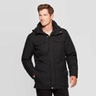 Men's Regular Fit Long Sleeve Ski Parka Winter Coat - Goodfellow & Co Black