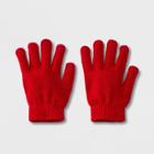 Women's Tech Touch Gloves - Wild Fable Red Pop