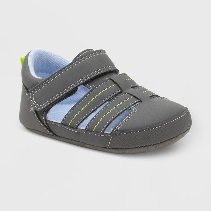 Baby Boys' Ro+me By Robeez Fisherman Sandals - Gray