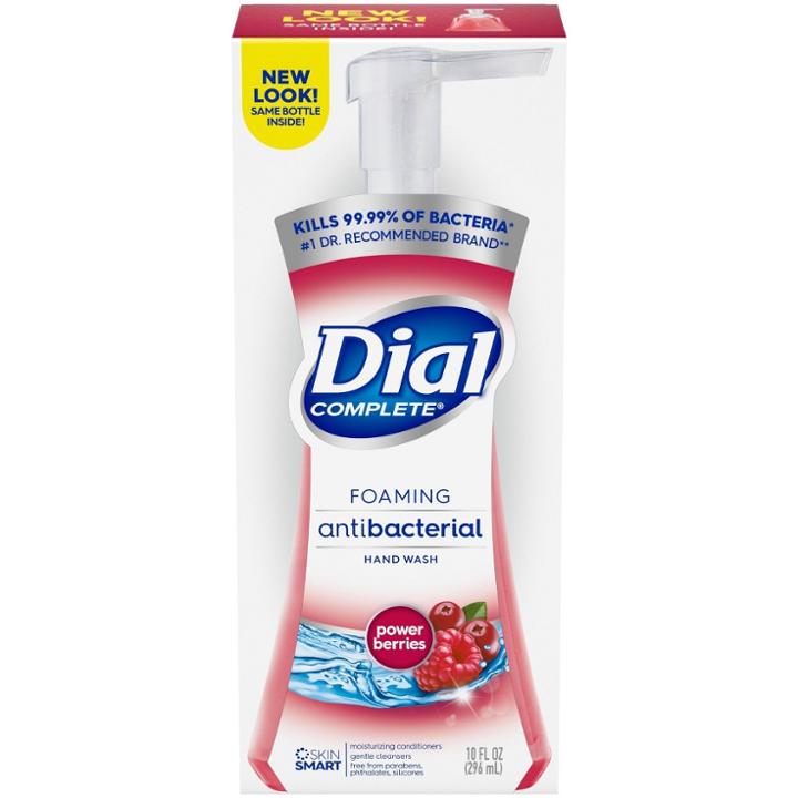 Dial Complete Antibacterial Foaming Hand Wash - Power Berries