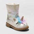 Toddler Girls' American Girl Hillary Fashion Boots - Cat & Jack White 5, Toddler Girl's