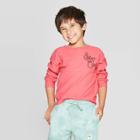 Toddler Boys' Stay Cool Long Sleeve T-shirt - Art Class Coral 4t, Boy's, Pink