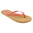Women's Jams World Flip Flop Sandals - Coral (pink)